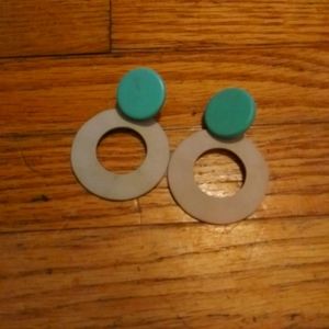 Circle Round Hoop Earrings